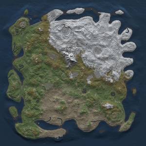 Thumbnail Rust Map: Procedural Map, Size: 5000, Seed: 984562621, 20 Monuments