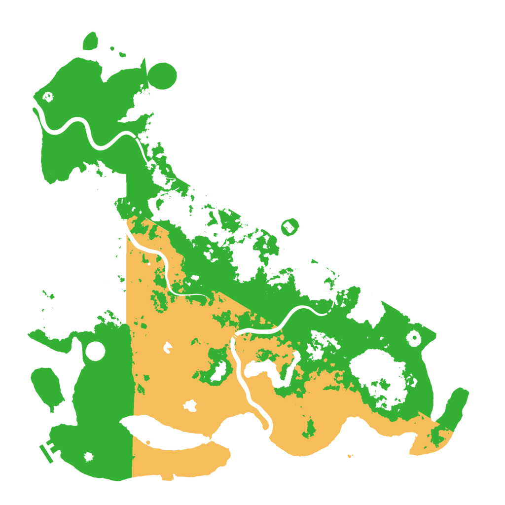 Biome Rust Map: Procedural Map, Size: 5000, Seed: 984562621