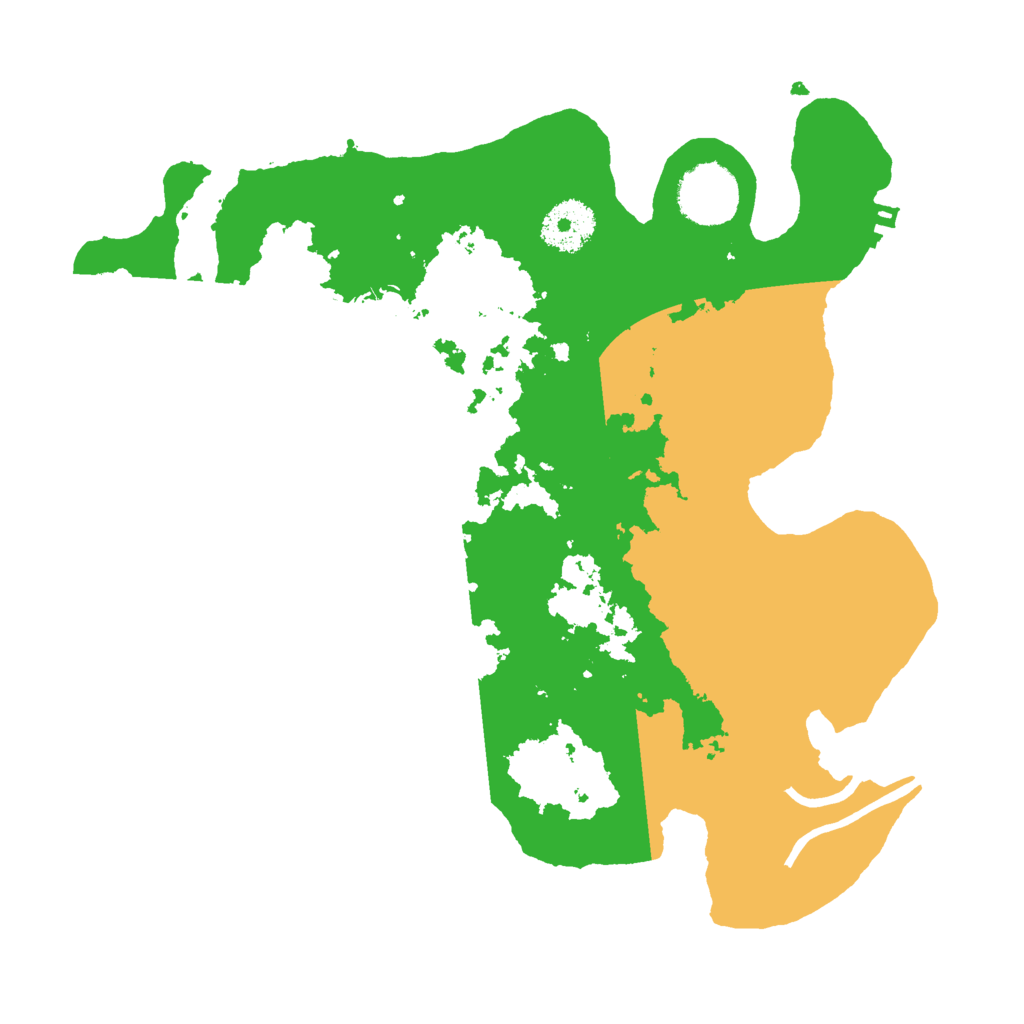 Biome Rust Map: Procedural Map, Size: 3000, Seed: 4583163