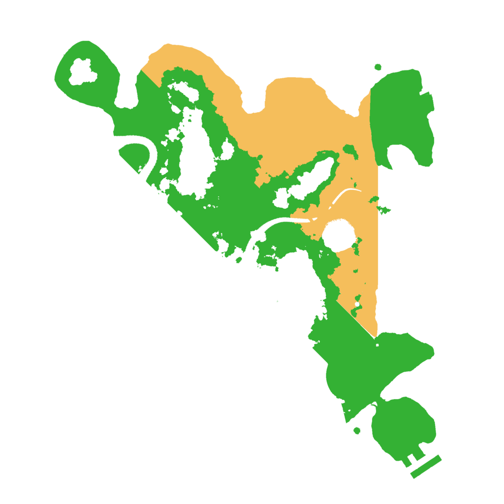 Biome Rust Map: Procedural Map, Size: 3000, Seed: 1458162789