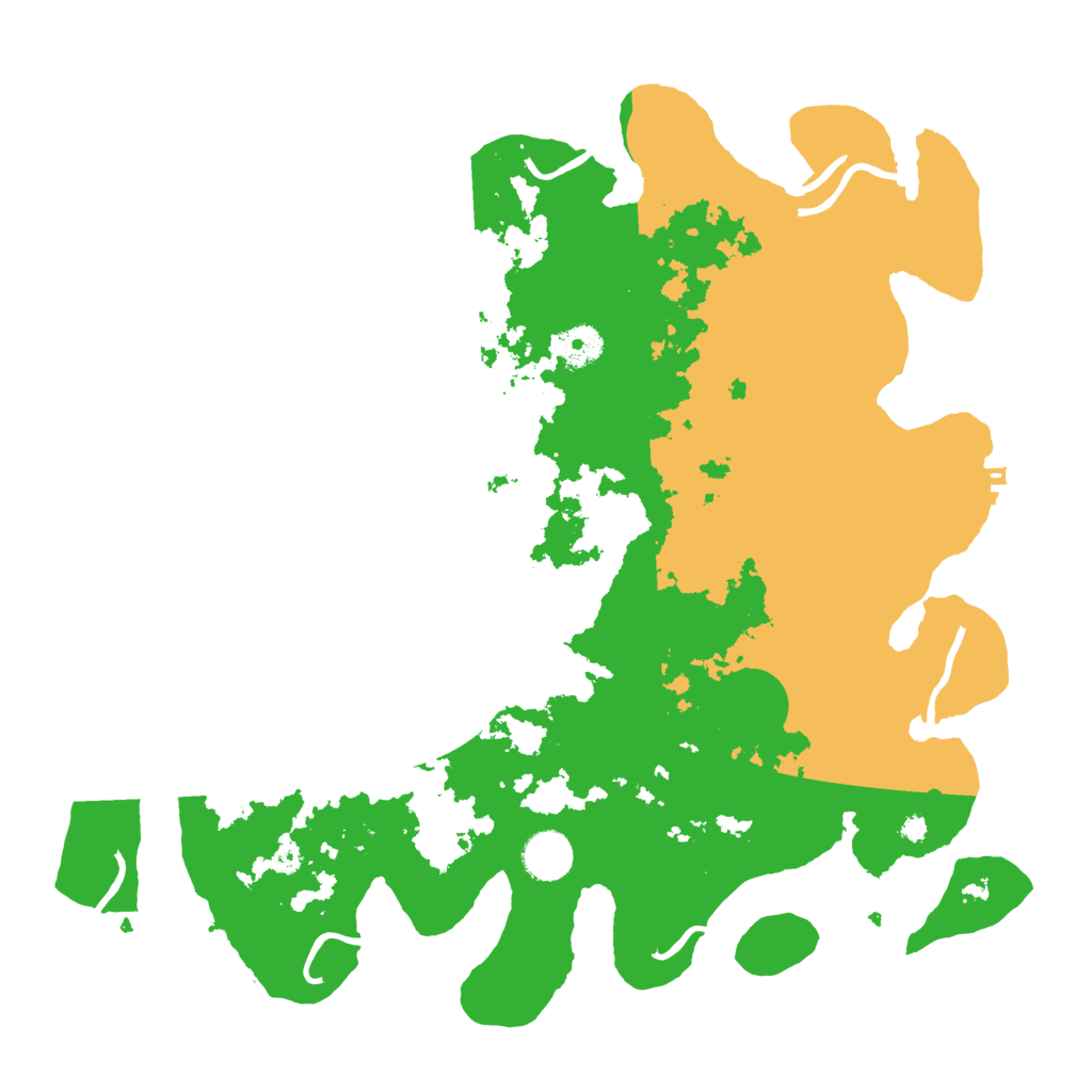 Biome Rust Map: Procedural Map, Size: 3850, Seed: 104118824
