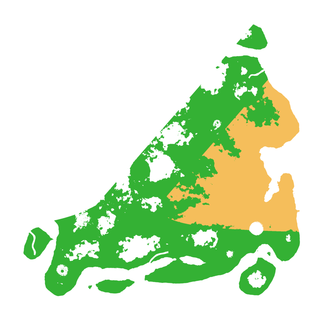 Biome Rust Map: Procedural Map, Size: 4200, Seed: 130490145