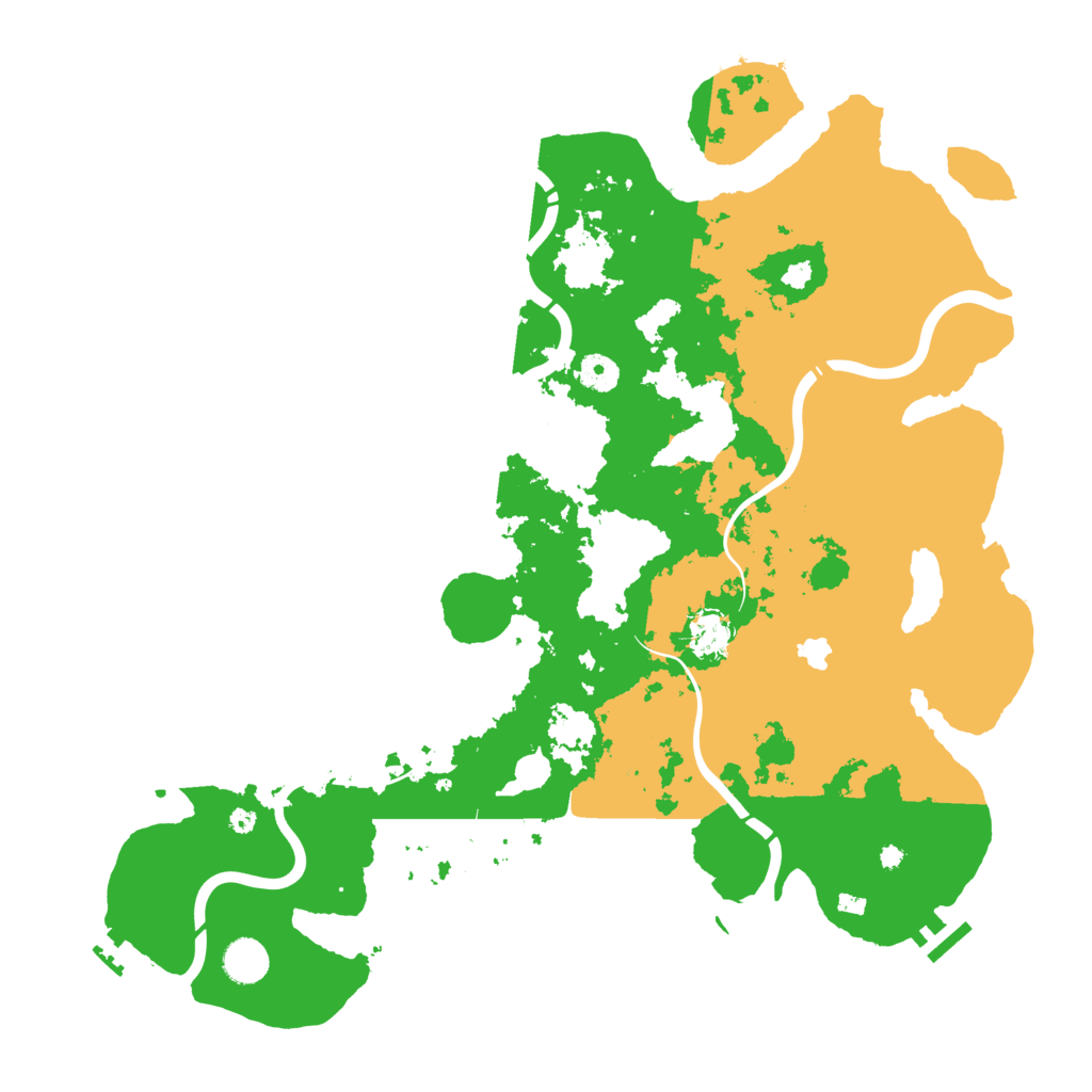 Biome Rust Map: Procedural Map, Size: 4250, Seed: 1119395016