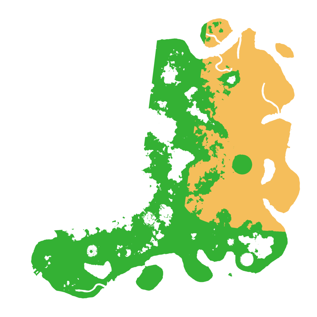 Biome Rust Map: Procedural Map, Size: 4250, Seed: 1119395016