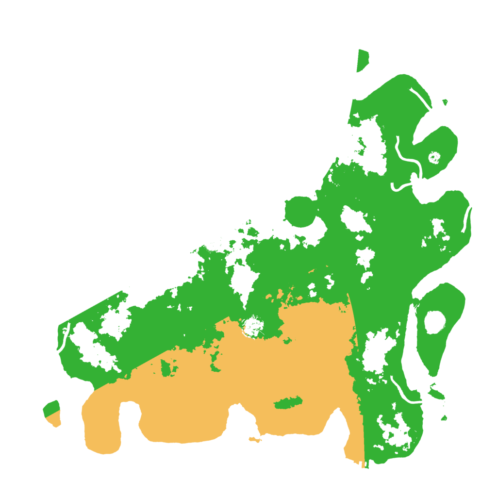 Biome Rust Map: Procedural Map, Size: 4250, Seed: 754818