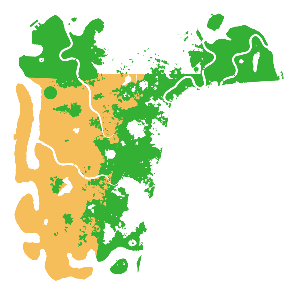 Biome Rust Map: Procedural Map, Size: 6000, Seed: 1926672336