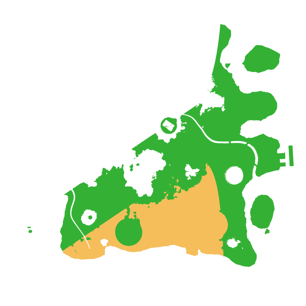 Biome Rust Map: Procedural Map, Size: 3000, Seed: 1861818529