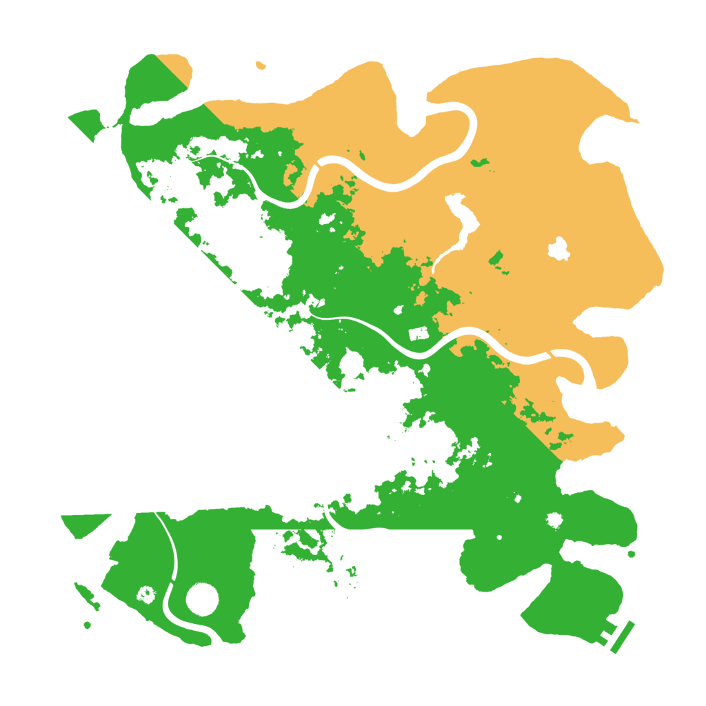 Biome Rust Map: Procedural Map, Size: 4000, Seed: 1962527914