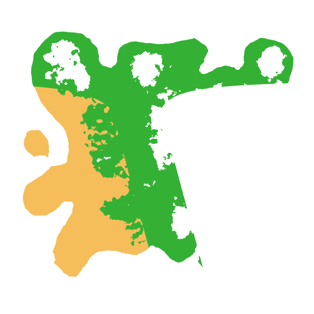 Biome Rust Map: Barren, Size: 3000, Seed: 403947