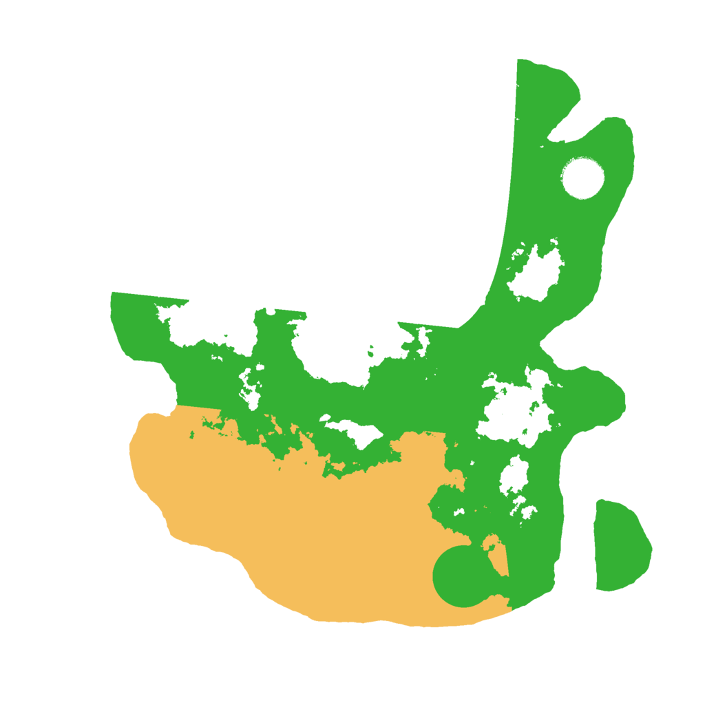 Biome Rust Map: Barren, Size: 3000, Seed: 593686