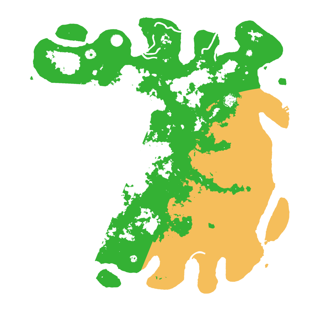 Biome Rust Map: Procedural Map, Size: 4500, Seed: 3739799