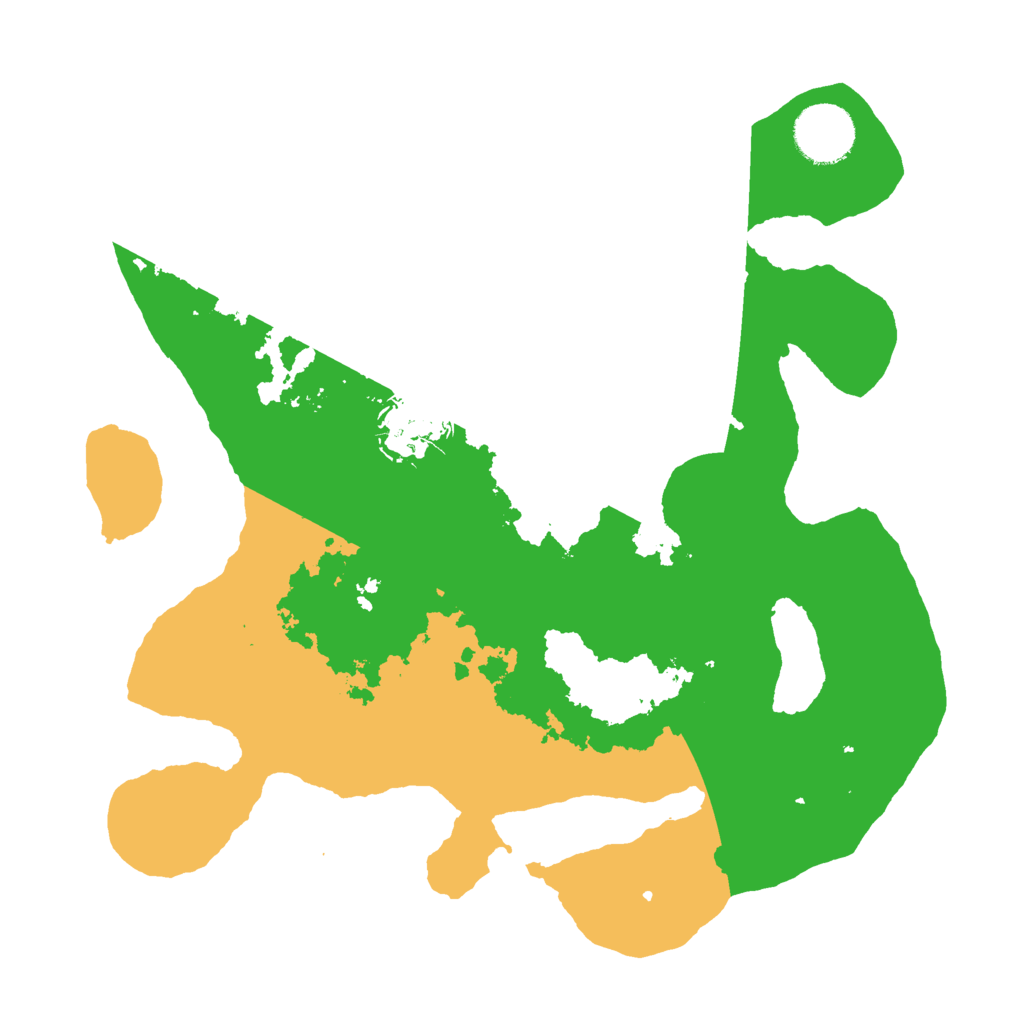 Biome Rust Map: Barren, Size: 3000, Seed: 669536