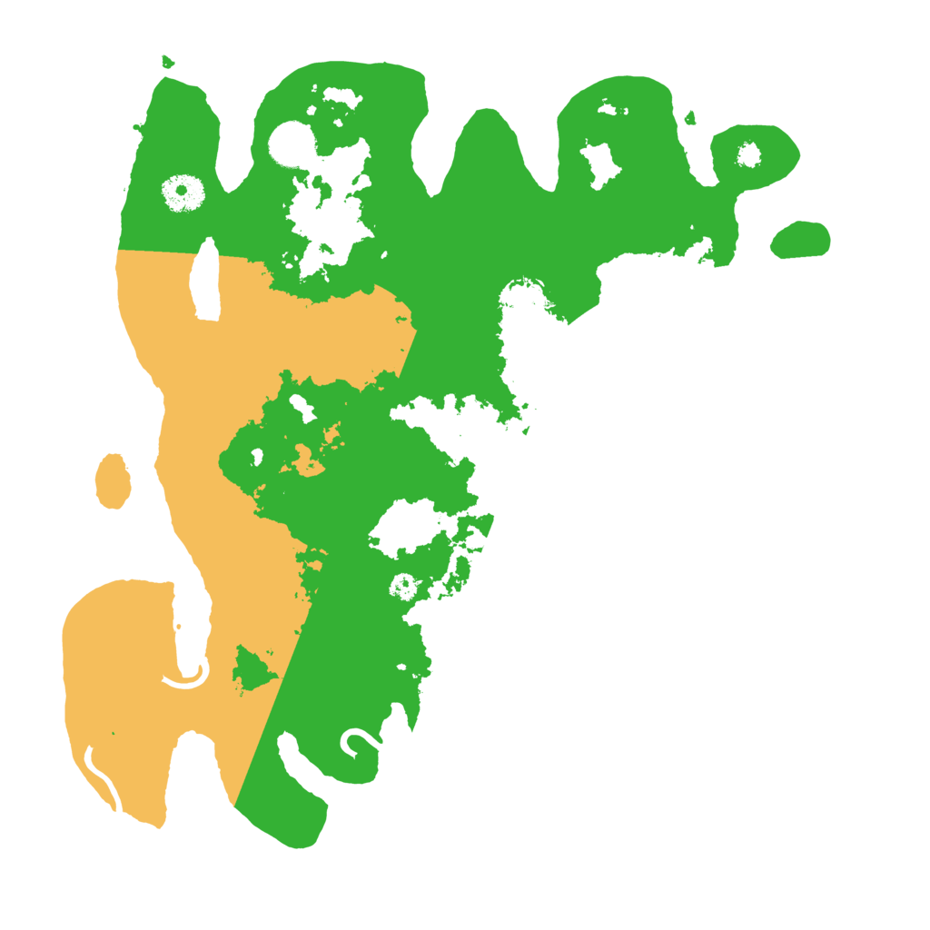 Biome Rust Map: Procedural Map, Size: 3500, Seed: 3248723