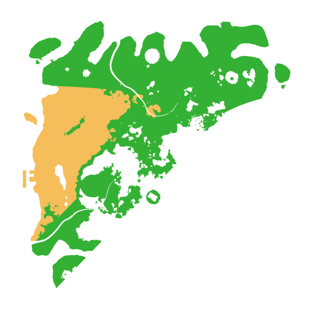 Biome Rust Map: Procedural Map, Size: 3750, Seed: 534391134