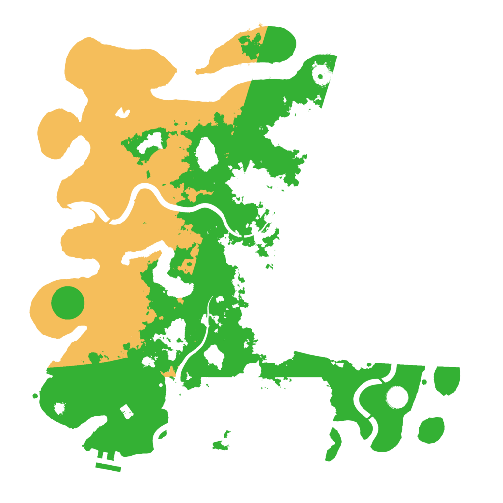Biome Rust Map: Procedural Map, Size: 4000, Seed: 632244551