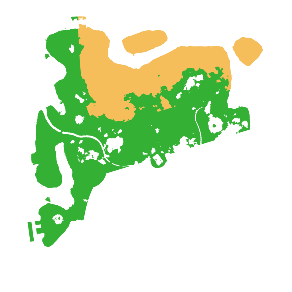 Biome Rust Map: Procedural Map, Size: 3000, Seed: 1097250997