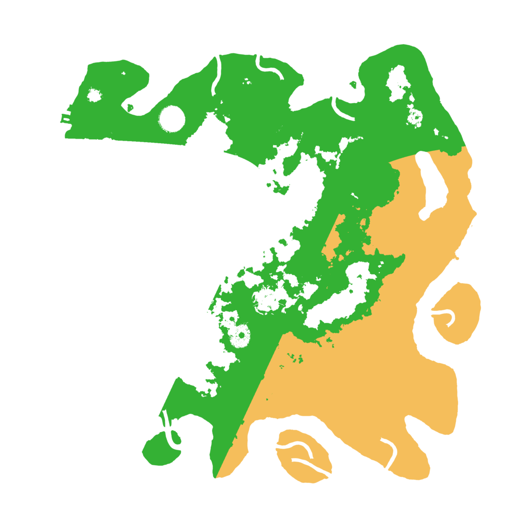 Biome Rust Map: Procedural Map, Size: 3500, Seed: 860317