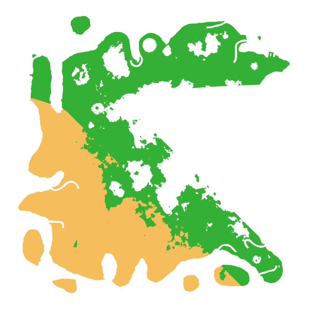 Biome Rust Map: Procedural Map, Size: 4000, Seed: 16471