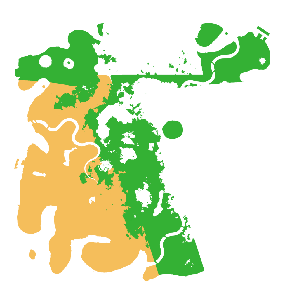 Biome Rust Map: Procedural Map, Size: 4250, Seed: 3620