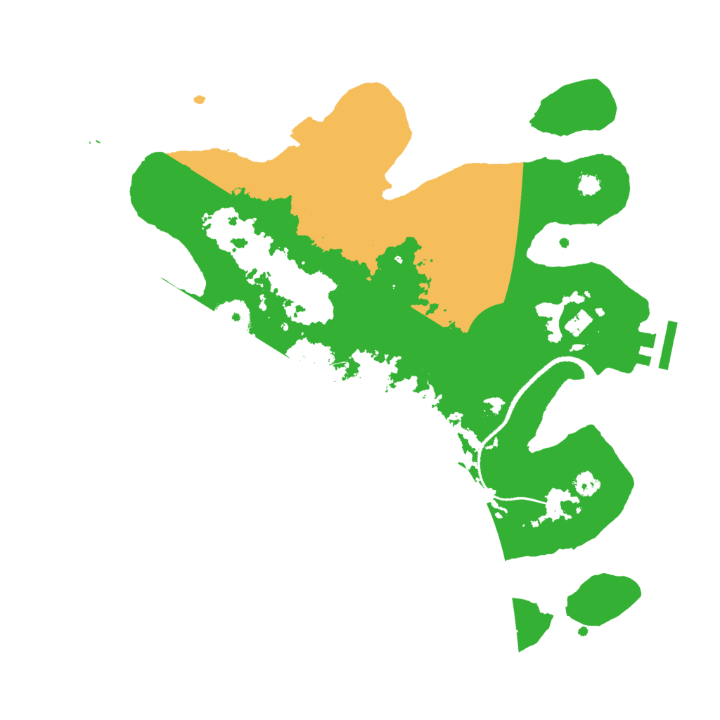 Biome Rust Map: Procedural Map, Size: 3000, Seed: 79536431
