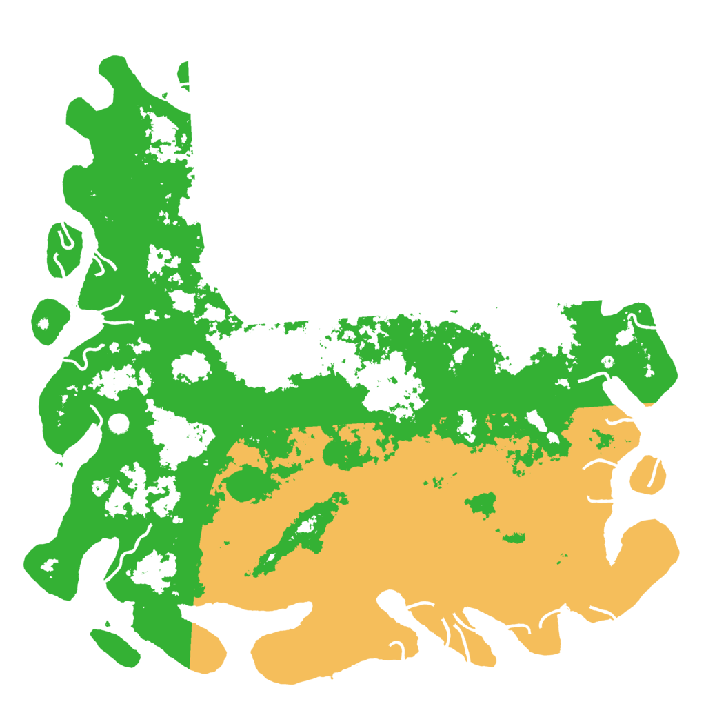 Biome Rust Map: Procedural Map, Size: 6000, Seed: 1845186210