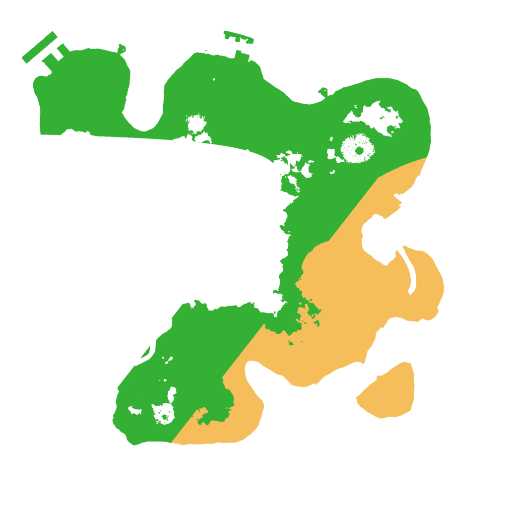 Biome Rust Map: Procedural Map, Size: 2500, Seed: 267029