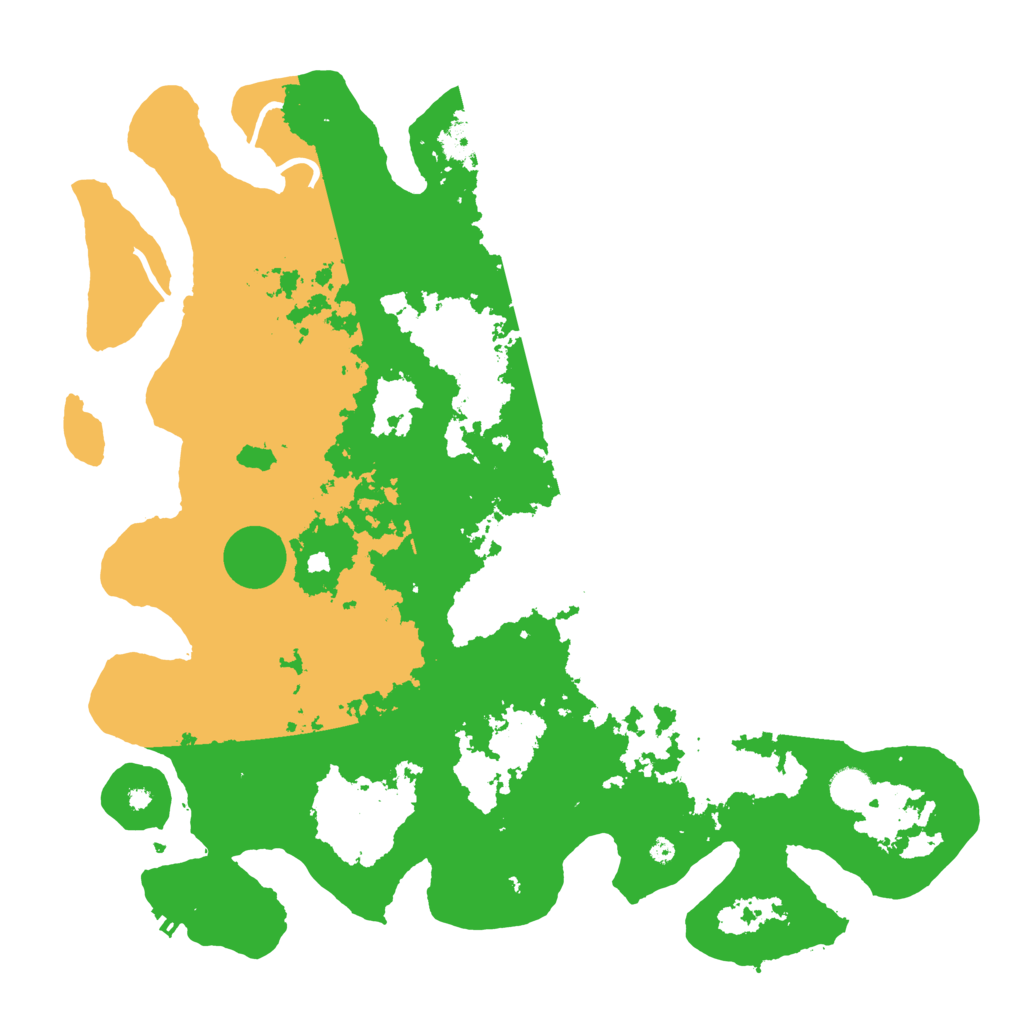 Biome Rust Map: Procedural Map, Size: 4300, Seed: 561368782