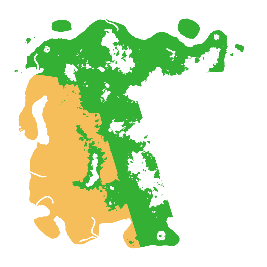 Biome Rust Map: Procedural Map, Size: 4250, Seed: 250522