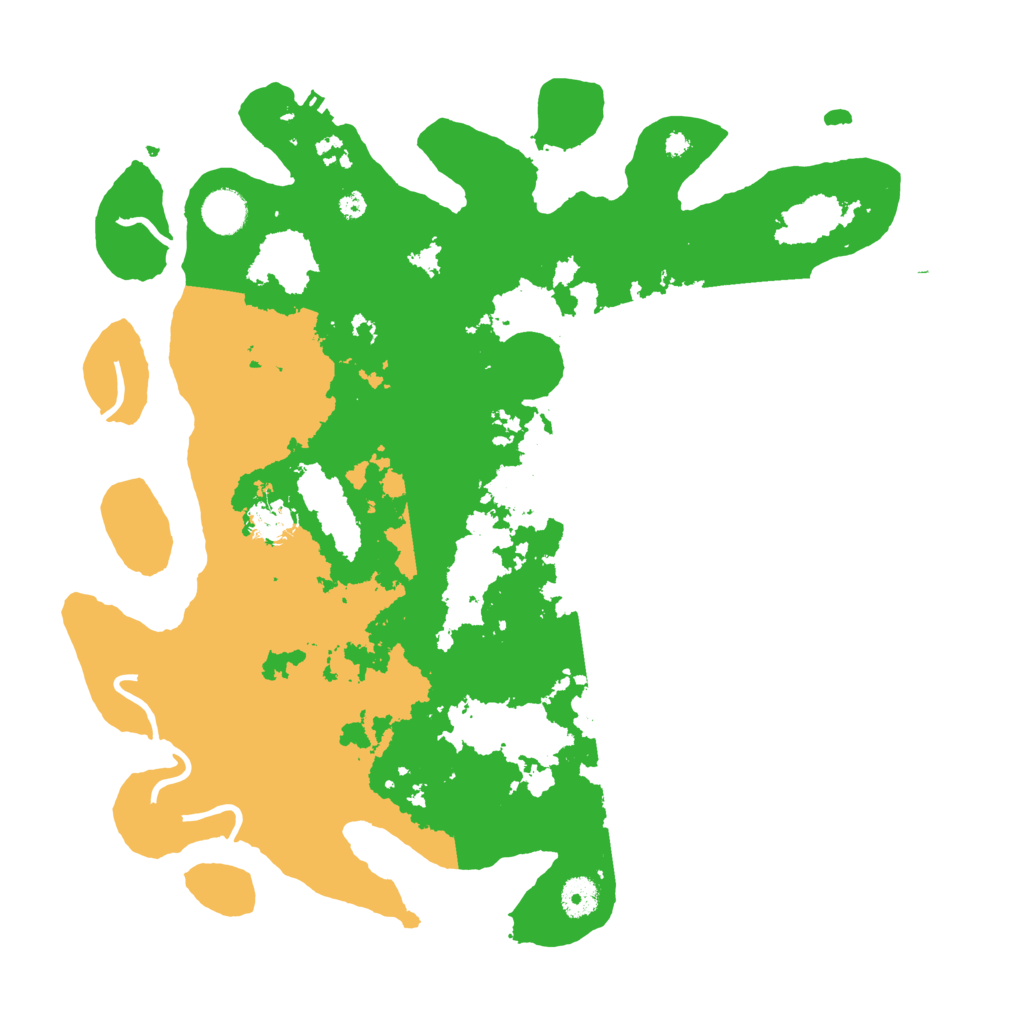Biome Rust Map: Procedural Map, Size: 4000, Seed: 350545