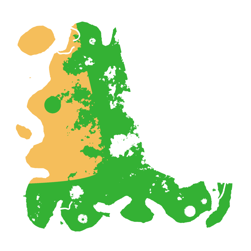 Biome Rust Map: Procedural Map, Size: 4000, Seed: 810122