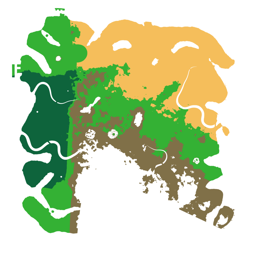 Biome Rust Map: Procedural Map, Size: 4000, Seed: 637697