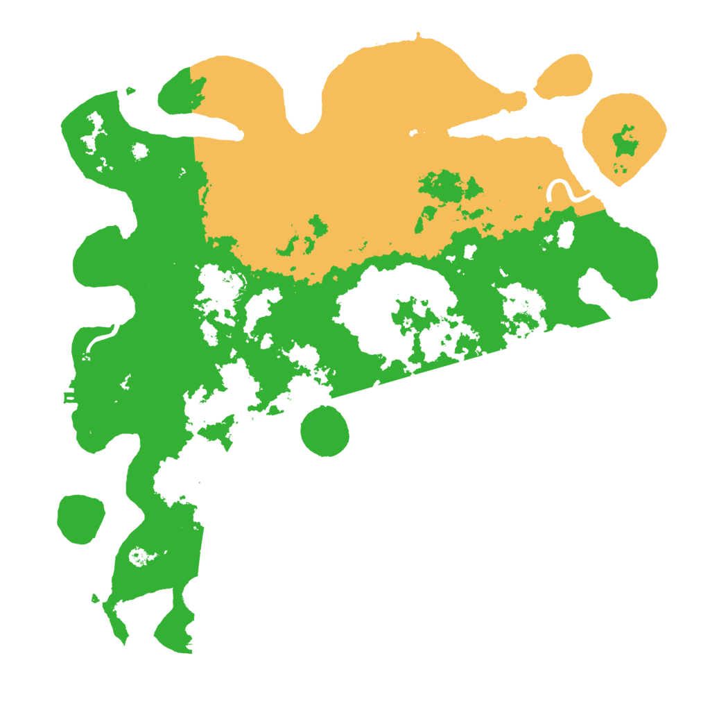 Biome Rust Map: Procedural Map, Size: 4000, Seed: 38488