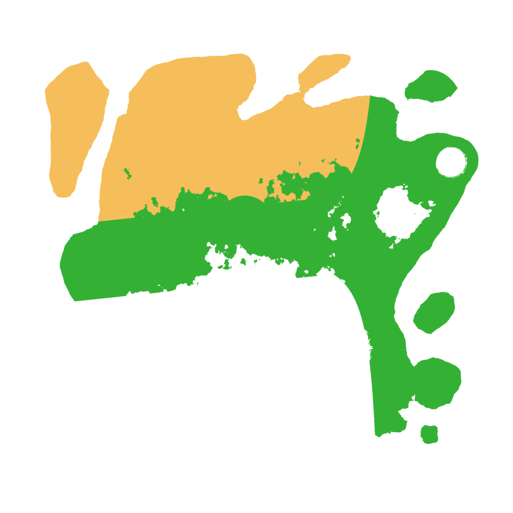 Biome Rust Map: Barren, Size: 3000, Seed: 2100