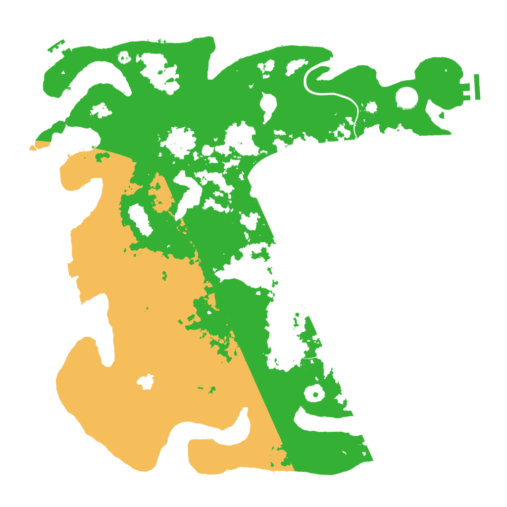 Biome Rust Map: Procedural Map, Size: 4000, Seed: 798399