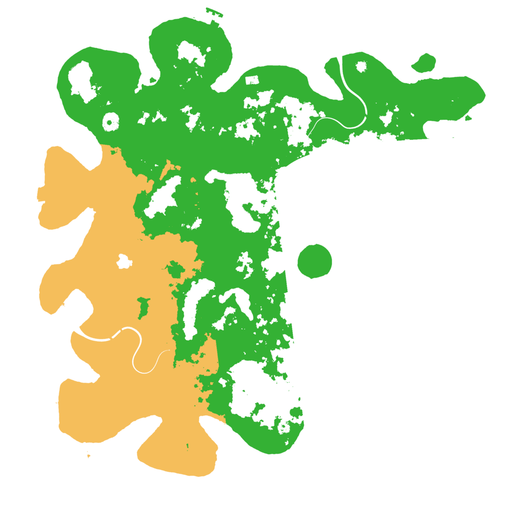 Biome Rust Map: Procedural Map, Size: 4250, Seed: 1232404407