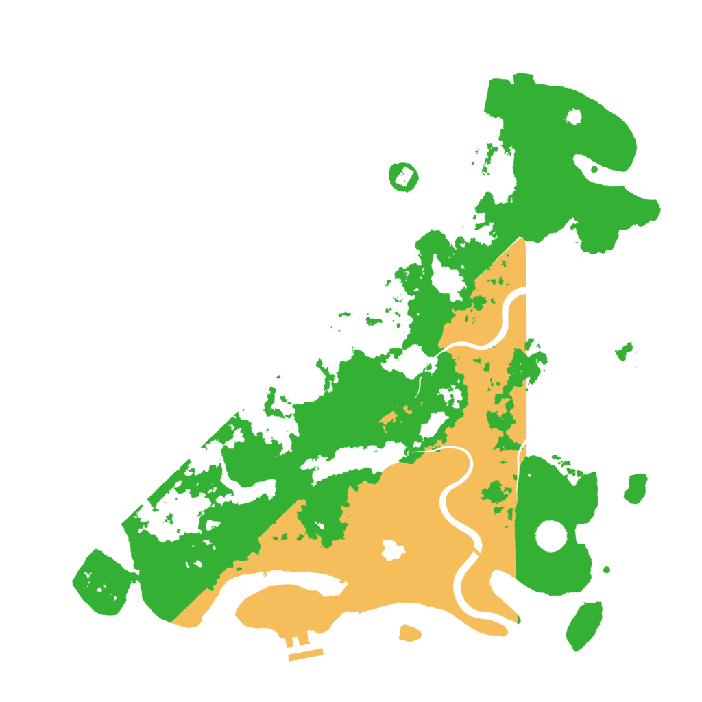 Biome Rust Map: Procedural Map, Size: 4050, Seed: 544562866