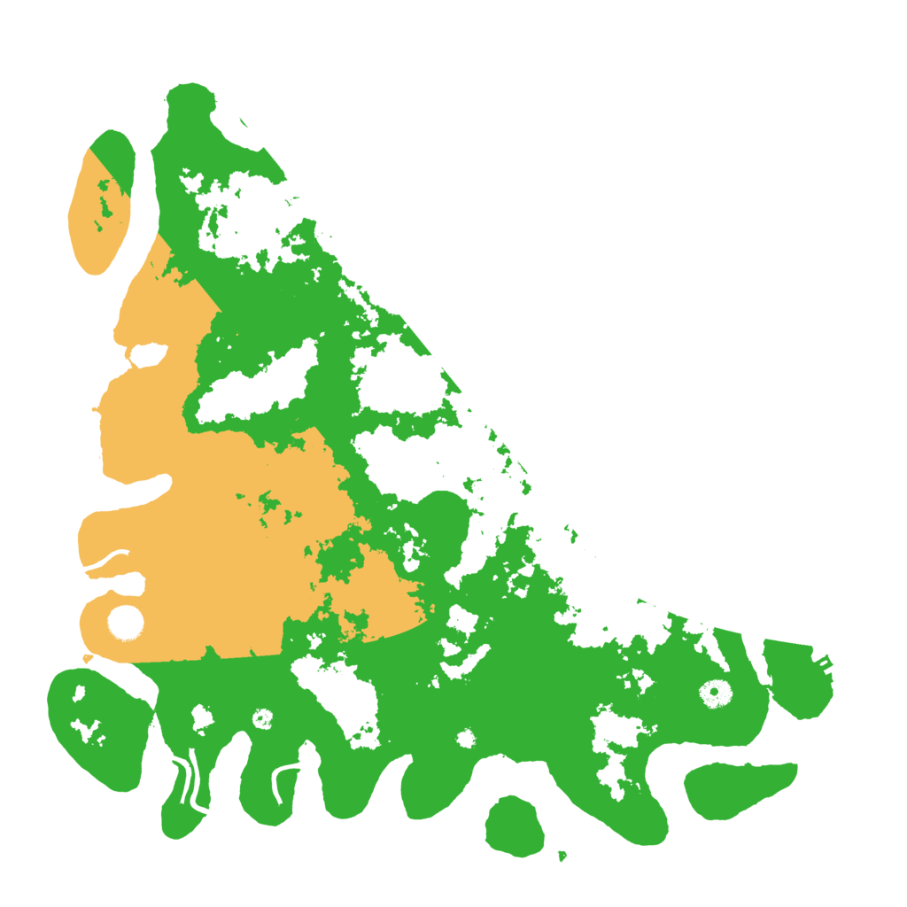 Biome Rust Map: Procedural Map, Size: 4500, Seed: 889913579