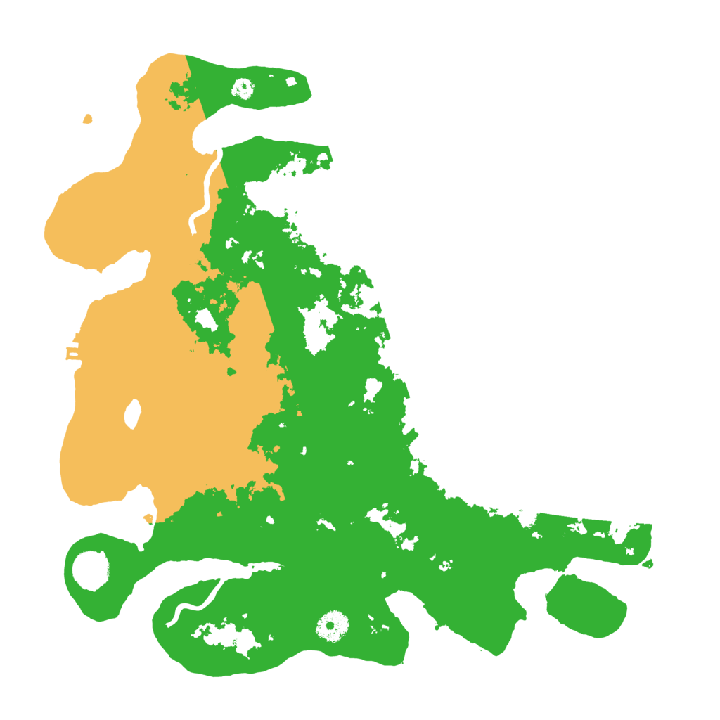 Biome Rust Map: Procedural Map, Size: 3500, Seed: 1340984334