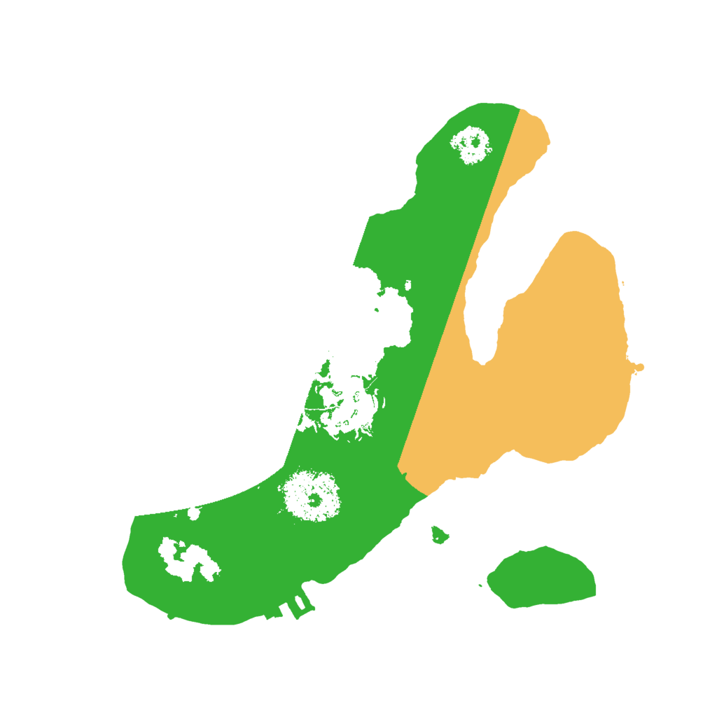 Biome Rust Map: Procedural Map, Size: 2000, Seed: 26669748