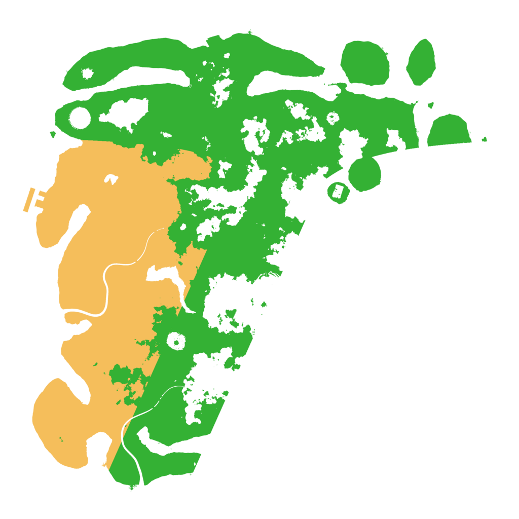 Biome Rust Map: Procedural Map, Size: 4250, Seed: 968272762