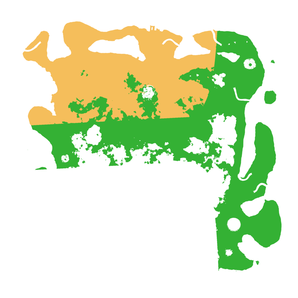 Biome Rust Map: Procedural Map, Size: 3950, Seed: 1198464951