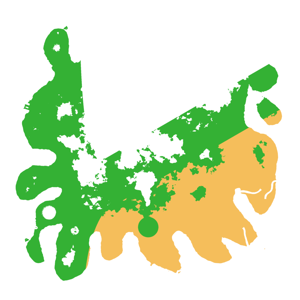 Biome Rust Map: Procedural Map, Size: 3900, Seed: 1114669103