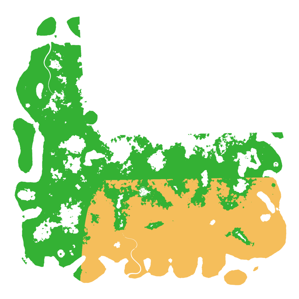 Biome Rust Map: Procedural Map, Size: 6000, Seed: 21122018