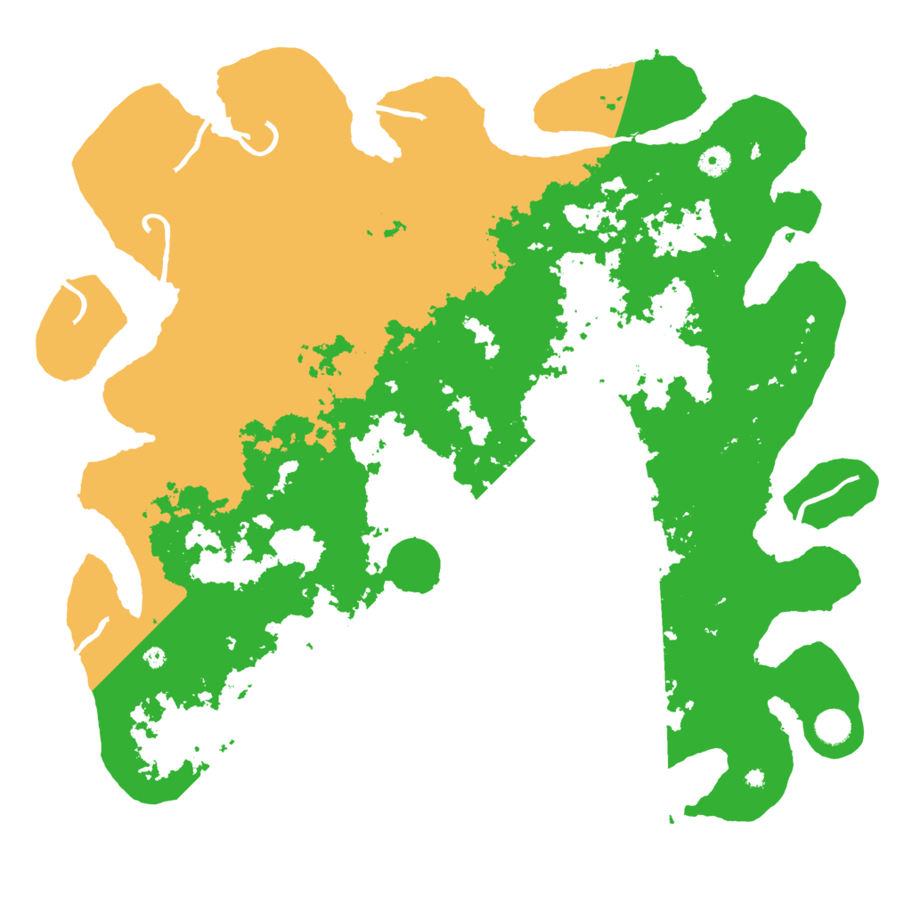 Biome Rust Map: Procedural Map, Size: 4500, Seed: 1879008140