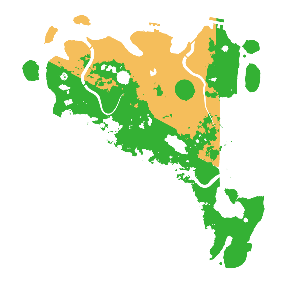 Biome Rust Map: Procedural Map, Size: 4000, Seed: 959690212