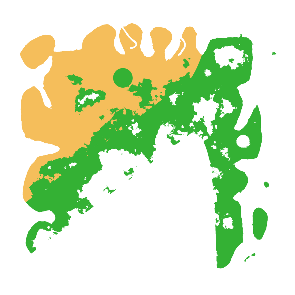 Biome Rust Map: Procedural Map, Size: 4000, Seed: 86452