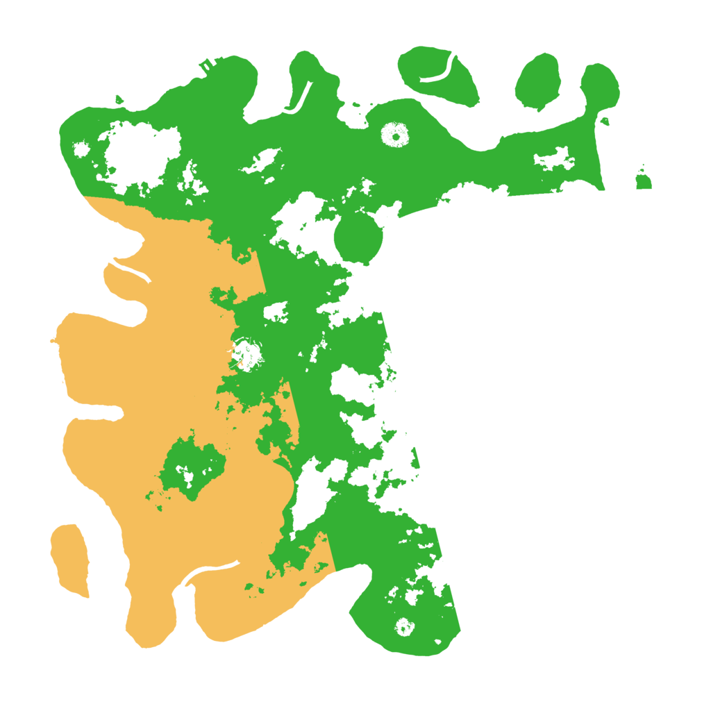 Biome Rust Map: Procedural Map, Size: 4000, Seed: 1811119600