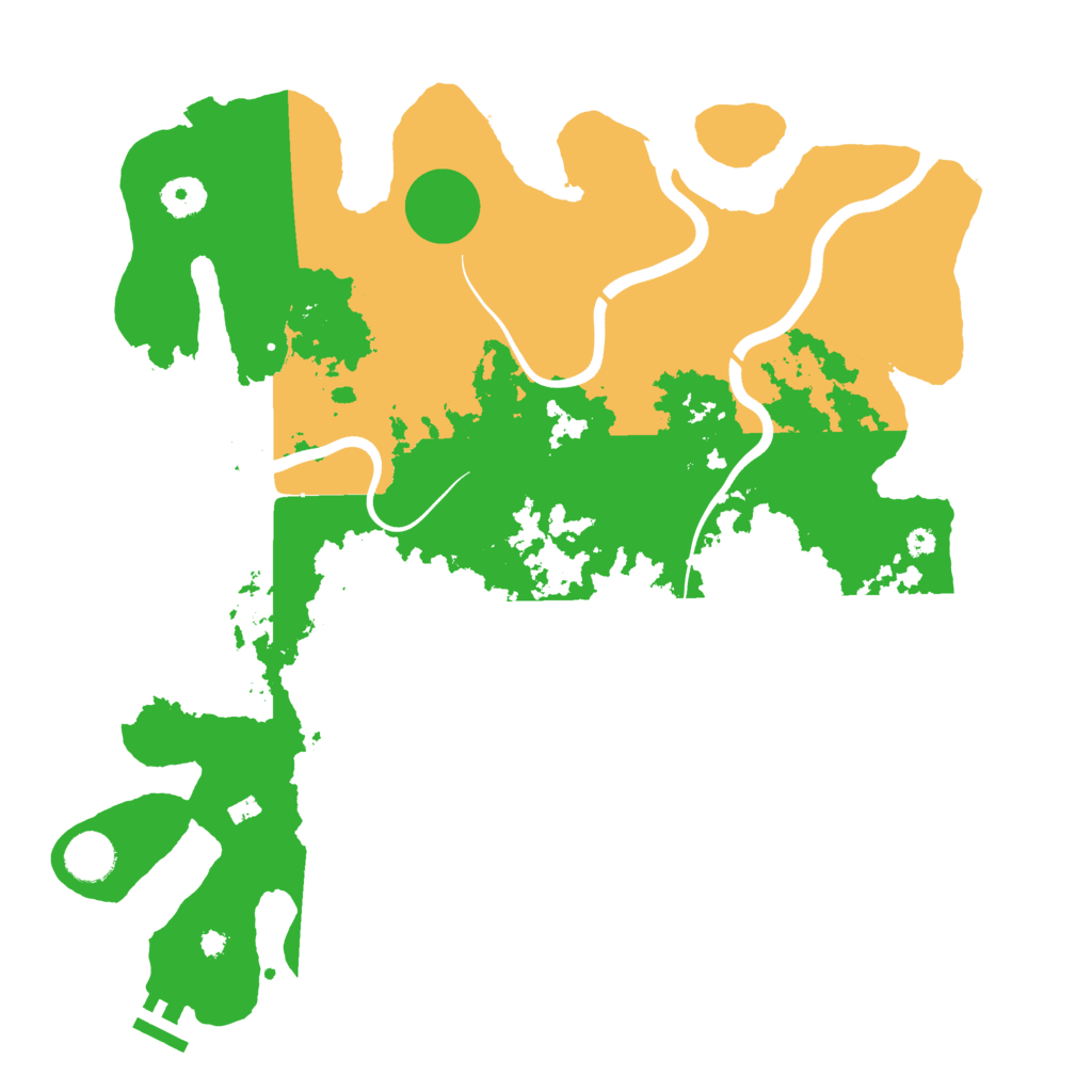 Biome Rust Map: Procedural Map, Size: 3850, Seed: 937801174