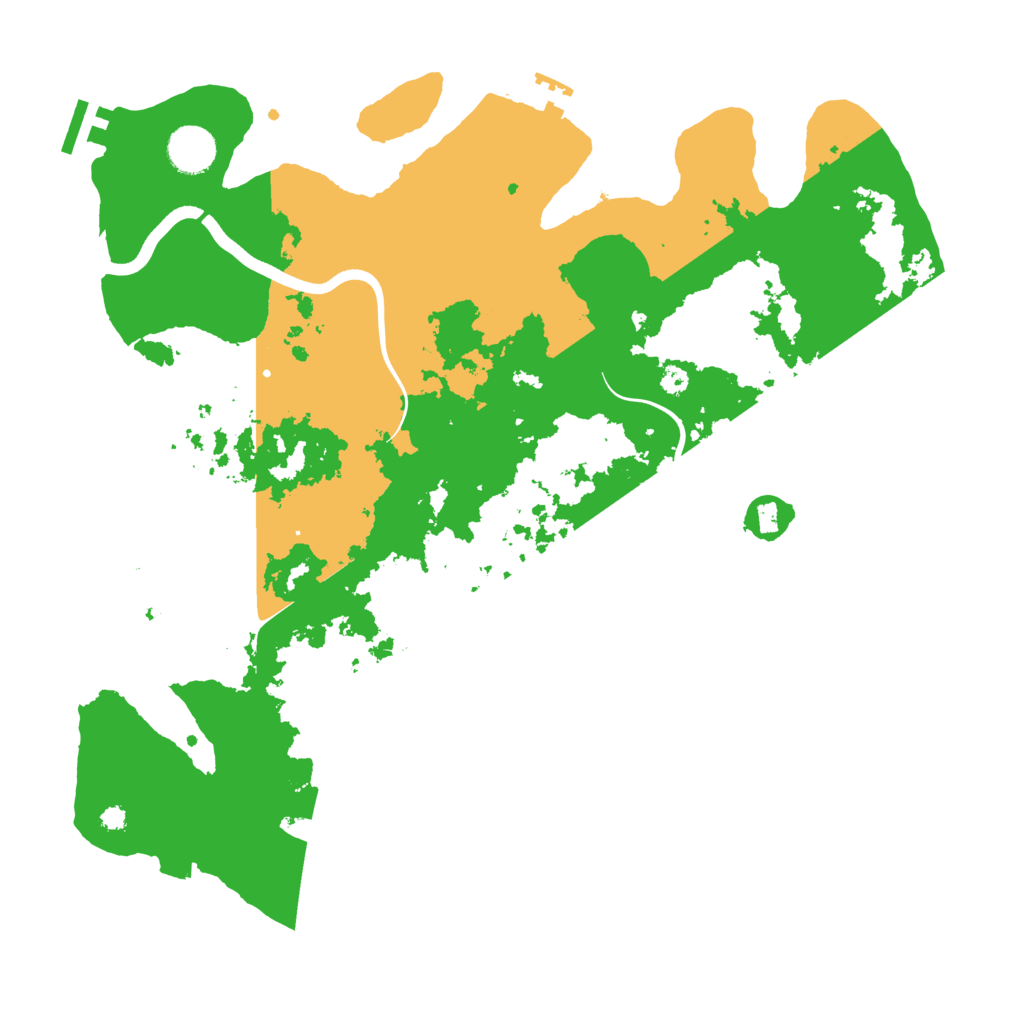 Biome Rust Map: Procedural Map, Size: 3750, Seed: 977386309