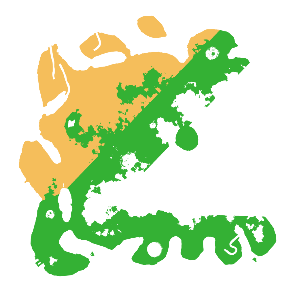 Biome Rust Map: Procedural Map, Size: 3500, Seed: 145644359